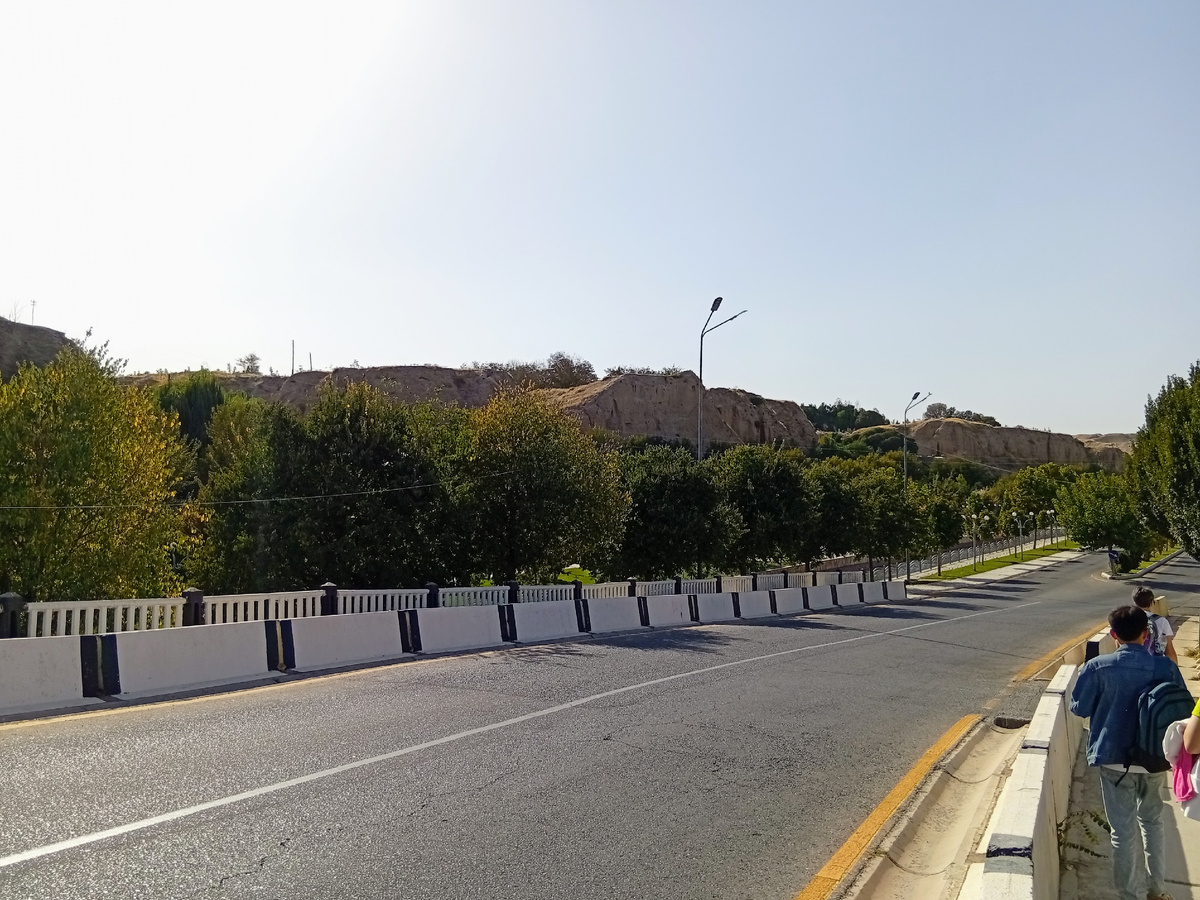 Руины Афросиаба. Фото из личного архива автора.