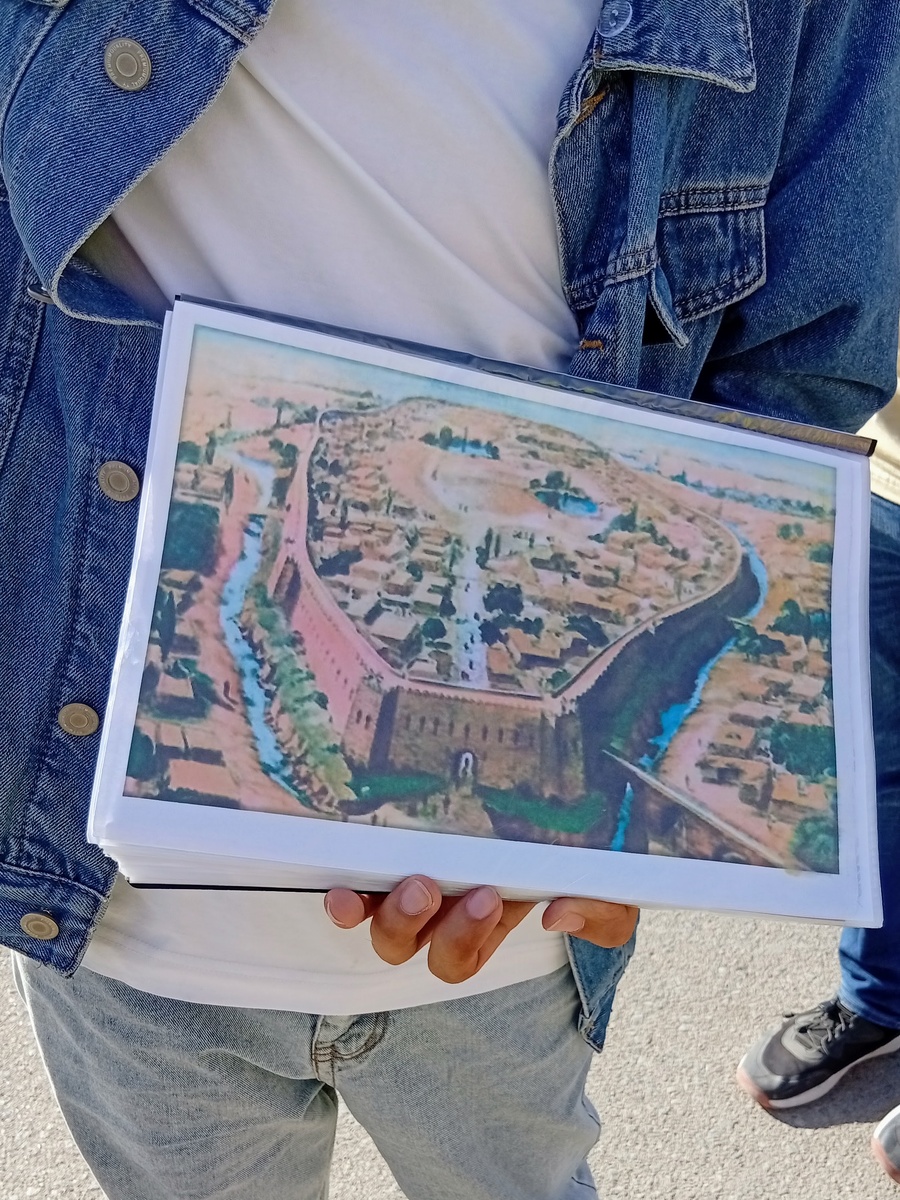 Предположительная реконструкция Афросиаба. Фото из личного архива автора.