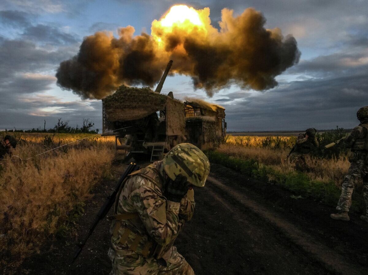    Боевая работа артиллеристов группировки войск "Центр" на Красноармейском направлении СВО© РИА Новости / Евгений Биятов