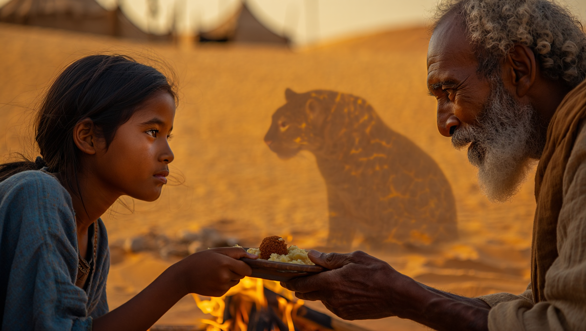 Это древняя африканская история о судьбе нелюбимых детей. В ней рассказывается о девушке, которую родители и племя не ценили, поэтому она всегда проигрывала в конкурсах. Но однажды мудрый старец раскрыл ей тайну: неудачи приходят не от слабости, а от того, что нелюбимым достаётся худшее. Спасение оказалось в любви — к своему ребёнку. Эта сказка напоминает нам: любовь — главный ингредиент успеха и счастья.