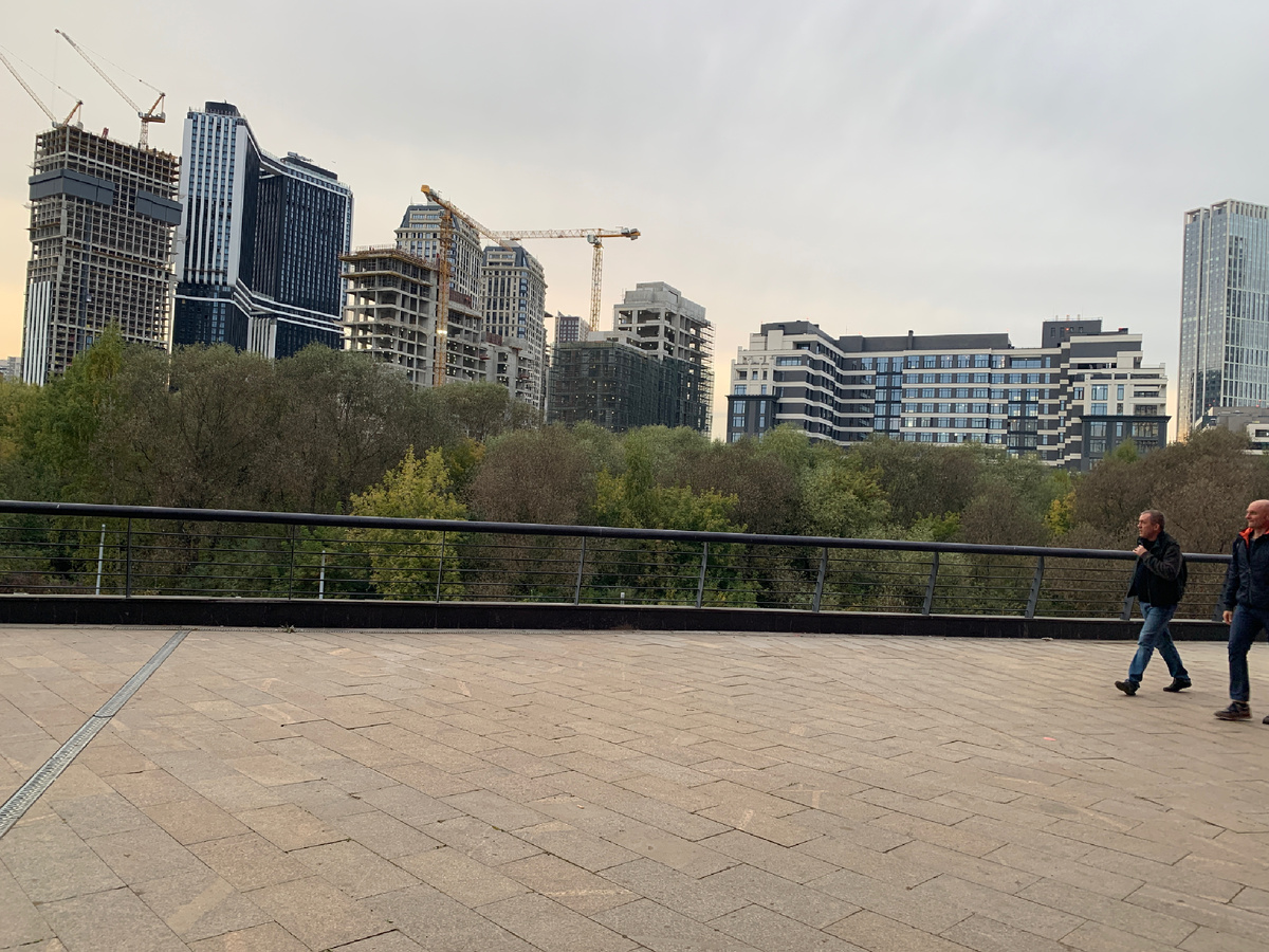  Вид и окна  станции  метро " Мичуриеский  проспект"  На этой станции метро можно любоваться  видом из окна.