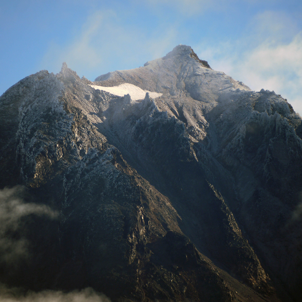 Вилючинский вулкан, где произошла трагедия 4 октября 2025 года. Фото автора.