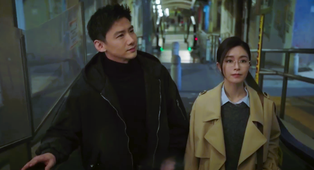 Бай Цзинтин и Дженис Ман в дораме "Мёбиус"