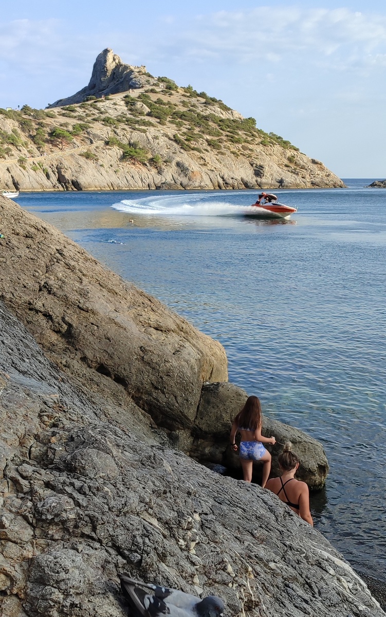 На Царском пляже