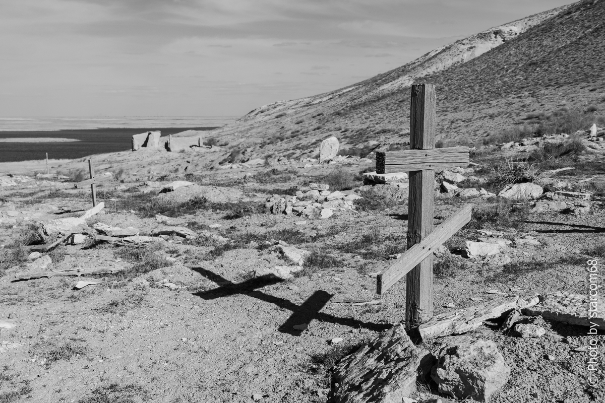 Христианское кладбище поселка Урга