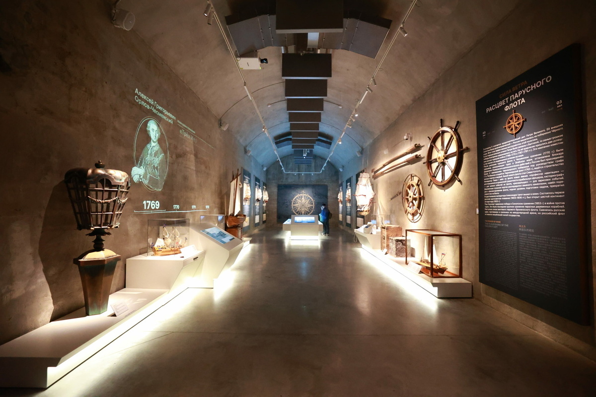 Музей военно-морской славы, часть кластера «Остров фортов», который рассказывает об истории Российского флота. Это современное интерактивное пространство, где представлены экспонаты, связанные с морским делом, а центральным экспонатом является атомная подводная лодка К-3 «Ленинский комсомол»