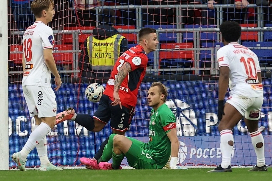 Еще сонный Спартак.