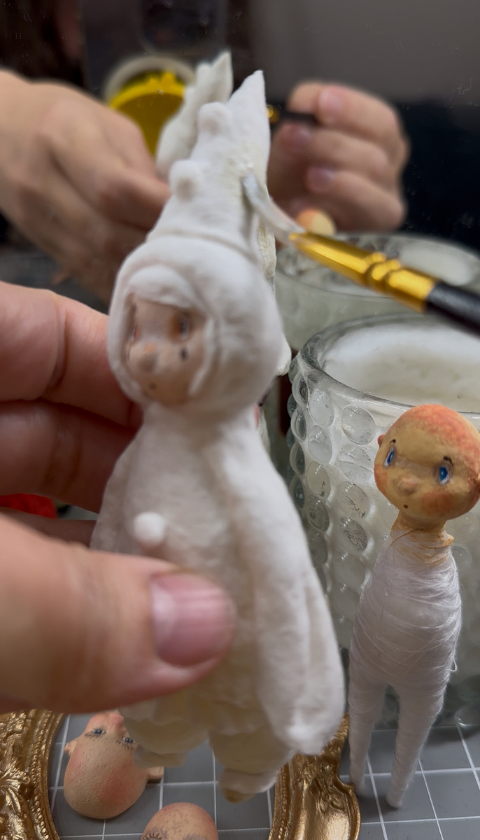 Первая вата была не удачной)