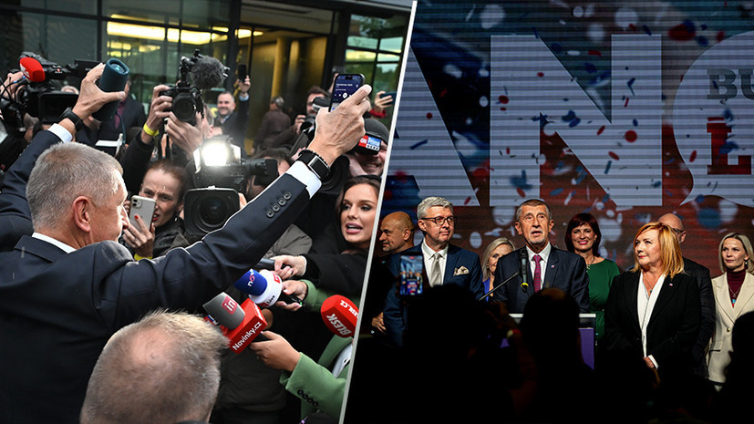     Лидер ANO Андрей Бабиш принимает поздравления Gettyimages.ru Tomas Tkacik / SOPA Images / LightRocket / Lukas Kabon / Anadolu