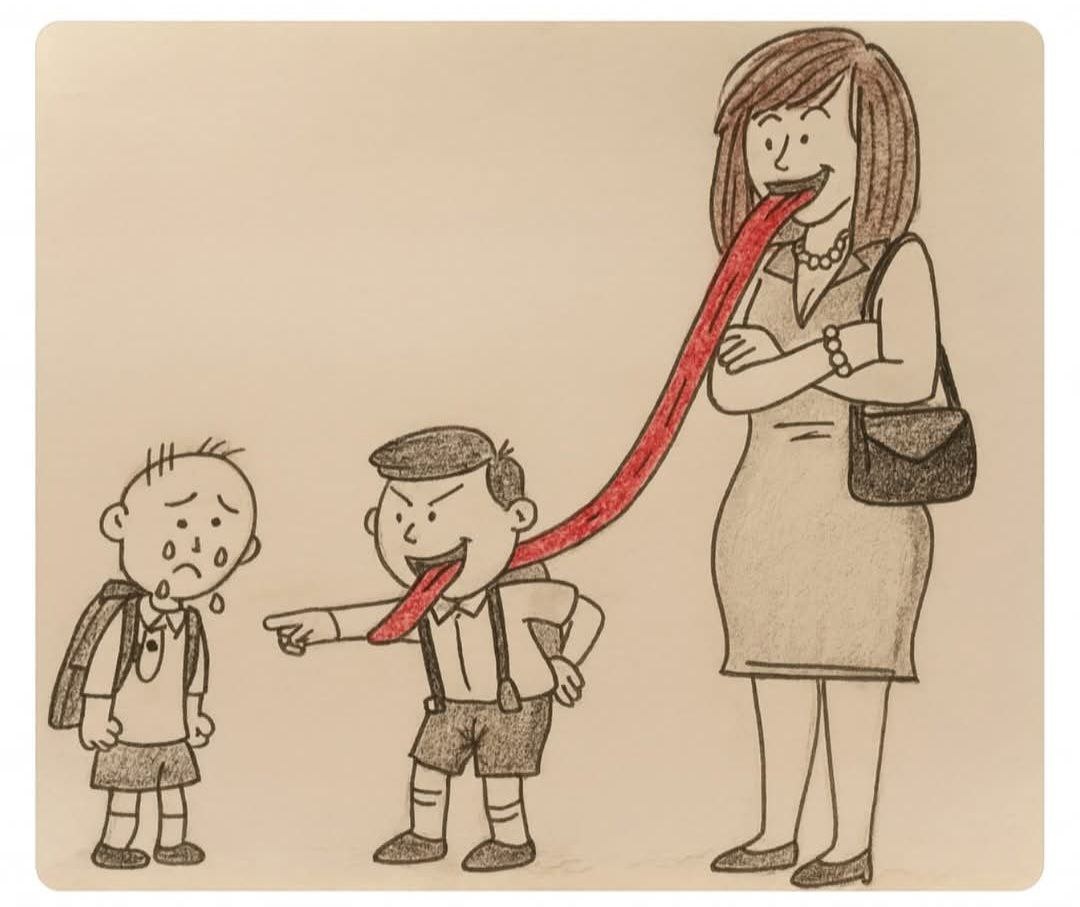 Как взрослые говорят через детей