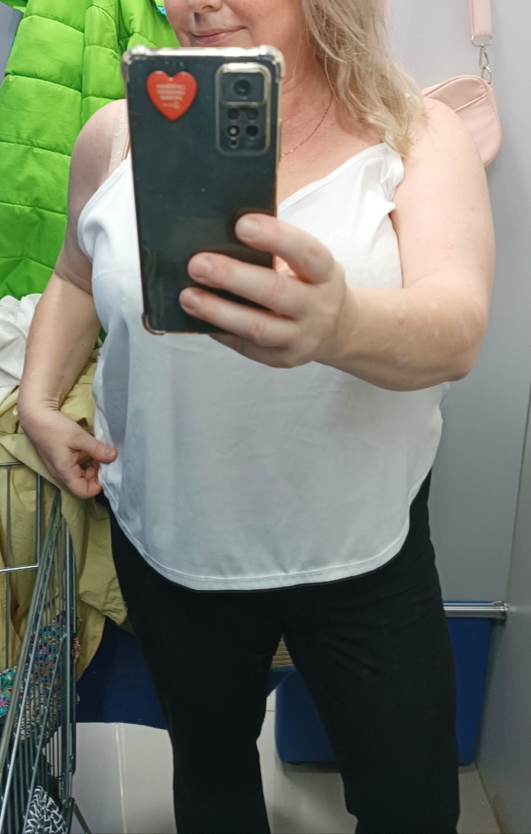 Белый топ за 10 рублей 