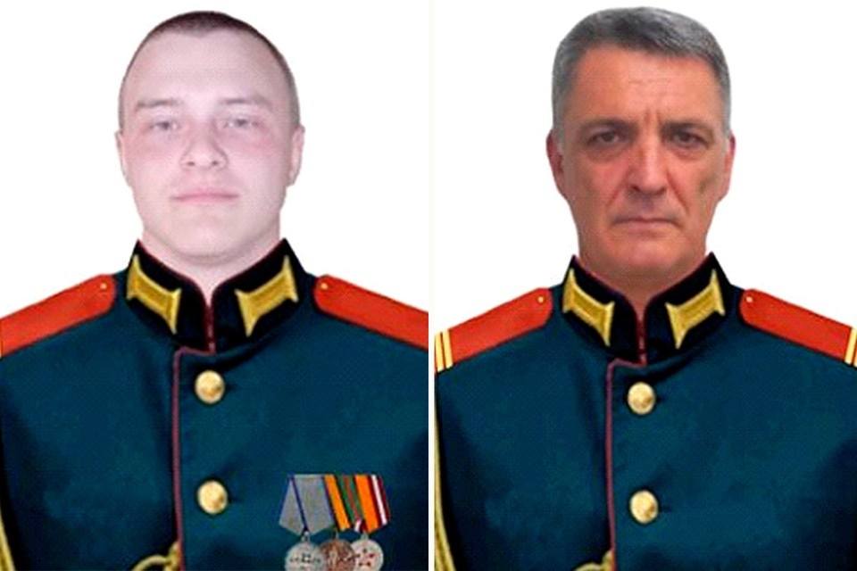    Младший сержант Ярослав Павлов и Сержант Виктор Крецу Минобороны РФ