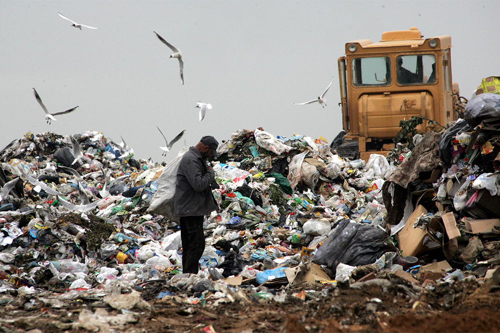   Есть мнение, что закрытие в следующем году старых свалок может привести к мусорному коллапсу. / Фото: Константин Завражин