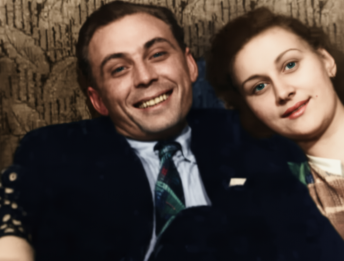 Евгений Матвеев с женой