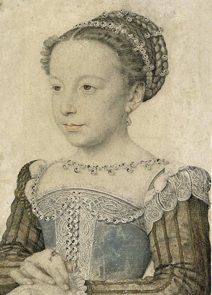 Маргарита Валуа. Работа неизвестного художника. Ок. 1560.