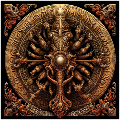 Сгенерировано ИИ- система кармических должников и долгов.