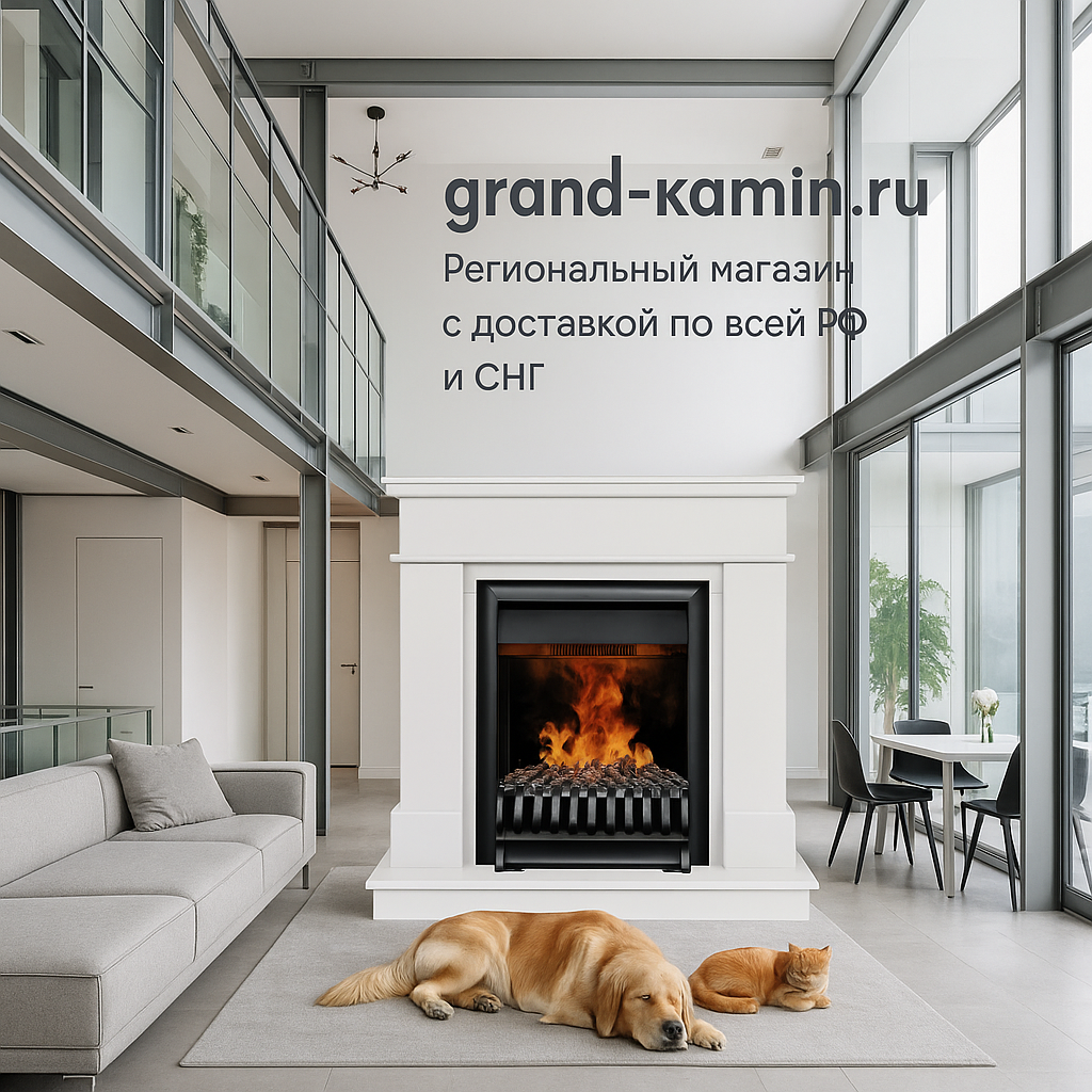    Электрокамин Selena + 3D Oregan: как создать атмосферу уюта и стиля в вашем доме с уникальными функциями и дизайном Kamin