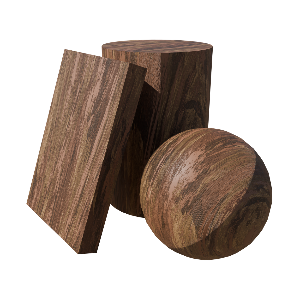 Сильно деревянный процедурный материал