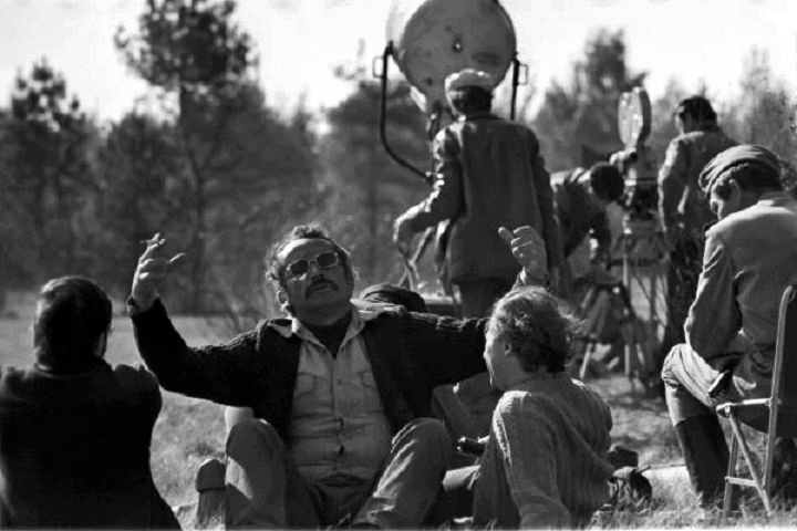 На съемках фильма «Момент истины»