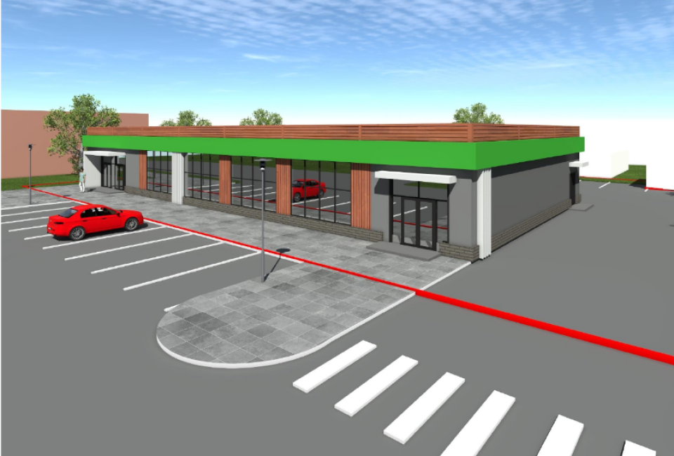    Проект магазина на ул. Эмилии Алексеевой. Источник: Компания "АртПроект"