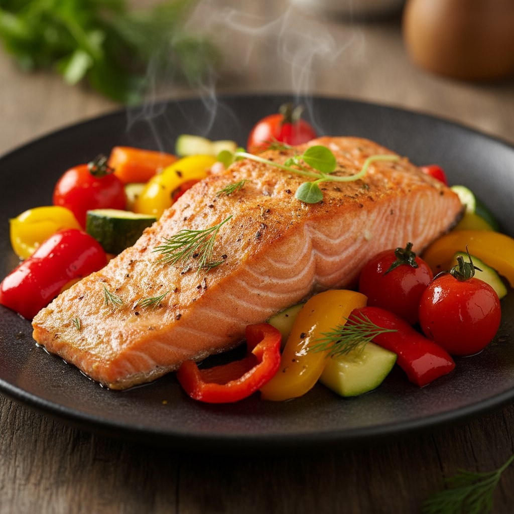 Сёмга запечённая