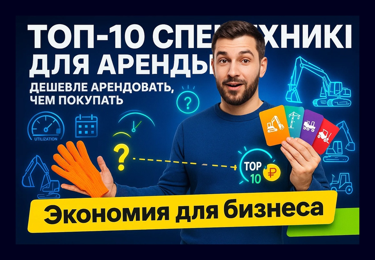 Топ-10 моделей спецтехники