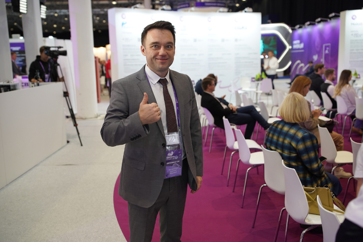 Директор Новосибирского областного инновационного фонда на Сибирской венчурной ярмарке 2025
