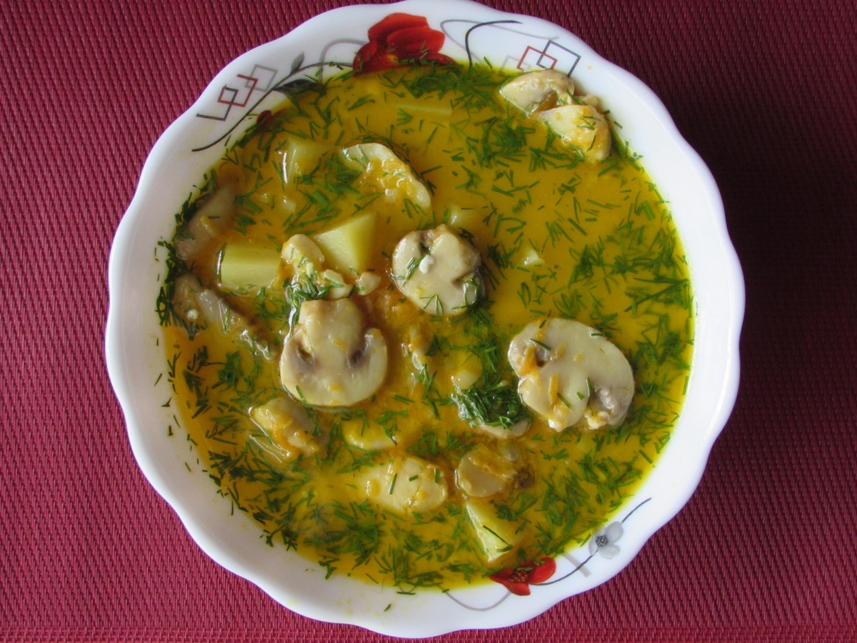 Грибной суп