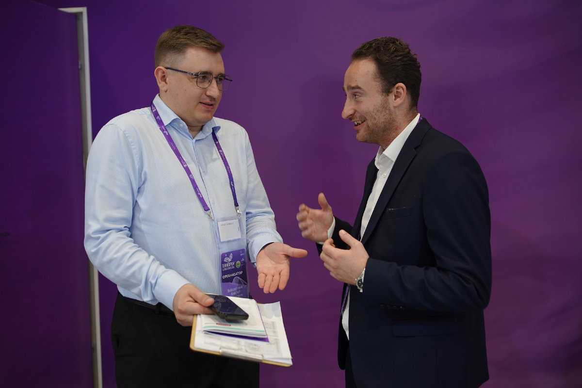 Андрей Заболотный на Сибирской венчурной ярмарке
