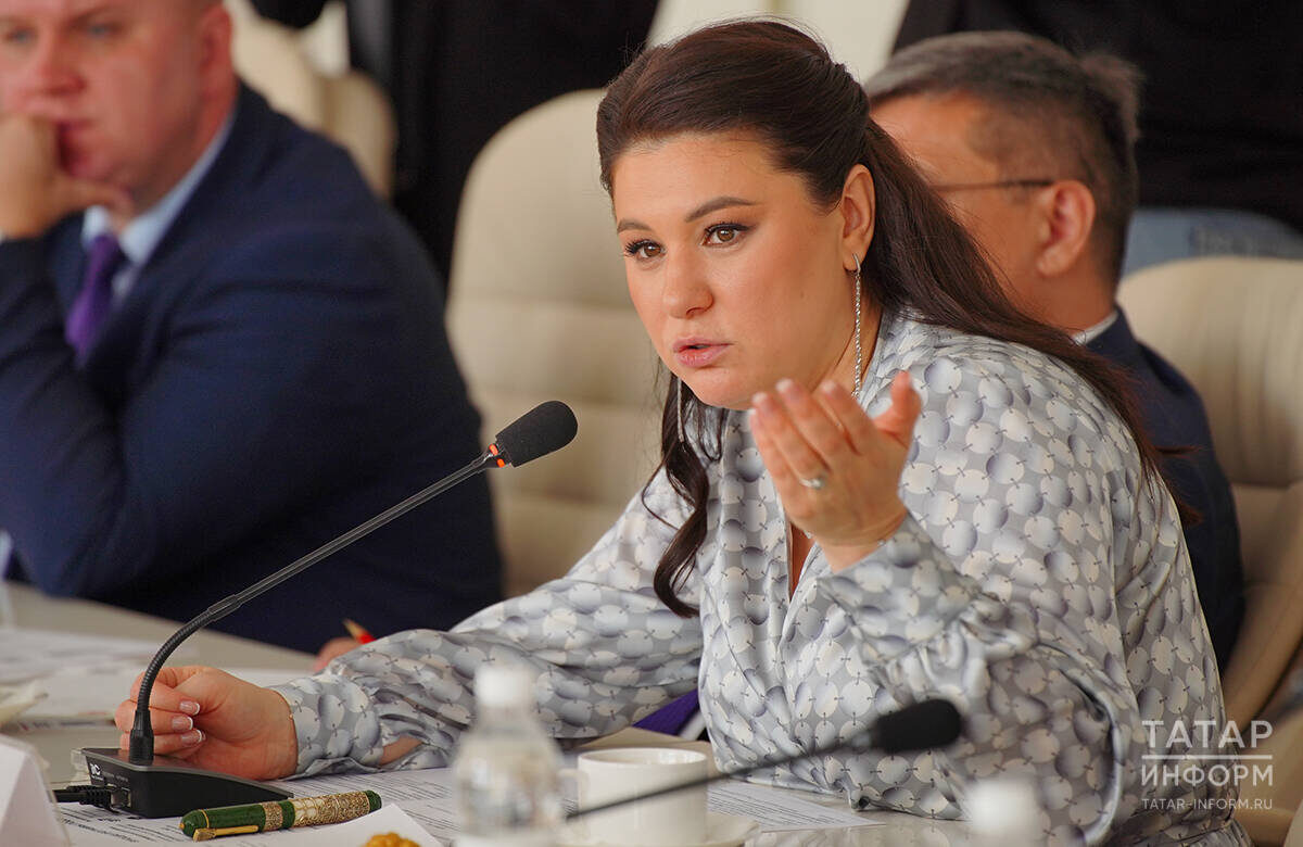 Талия Минуллина отметила, что форум задуман для реализации поручений лидеров России и Индии на уровне регионов и штатовФото: © Владимир Васильев / «Татар-информ»