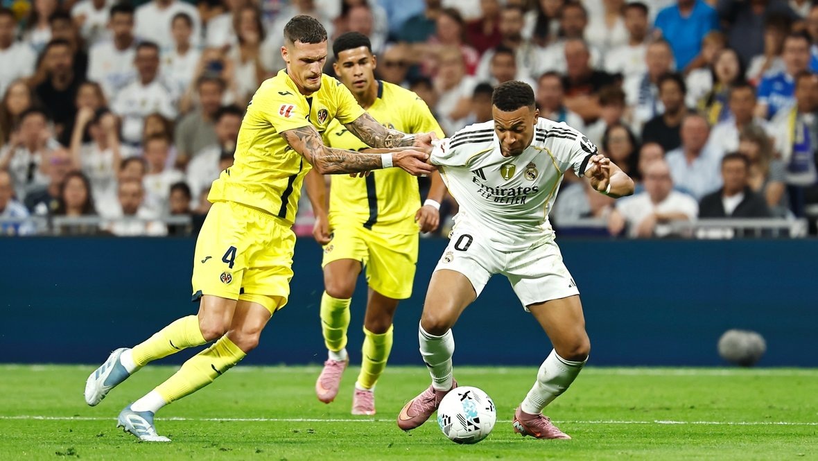    «Вильярреал» проиграл «Реалу» (3:1) в матче 8-го тура чемпионата Испании 4 октября. Global Look Press