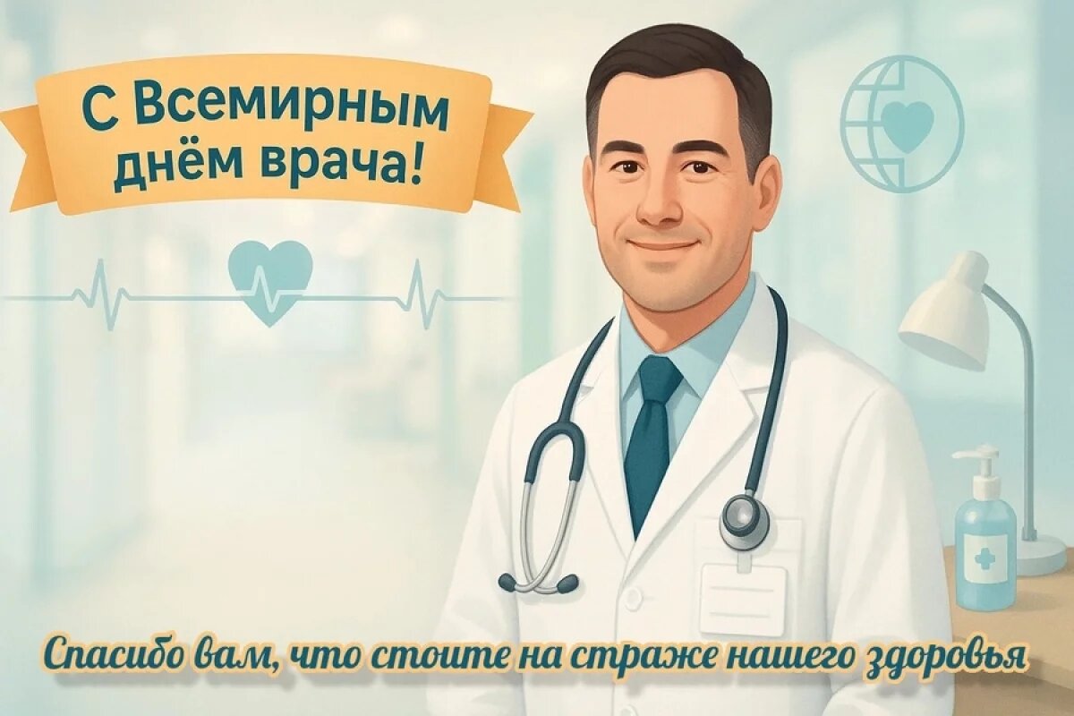    Открытки к Международному дню врача