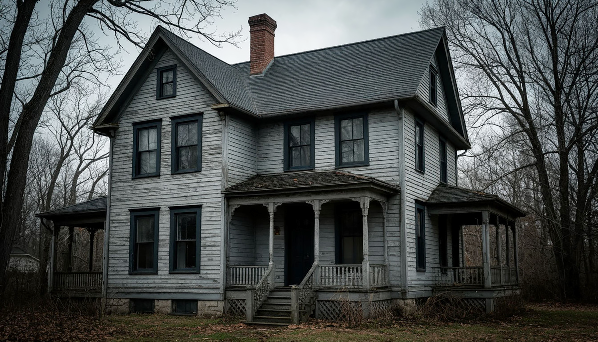 Когда-то дом Дрейков выглядел как настоящий особняк.