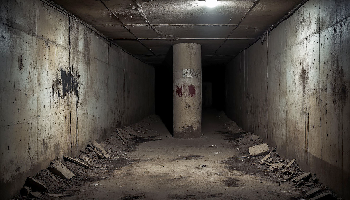 Под домом оказалось целое подземелье.