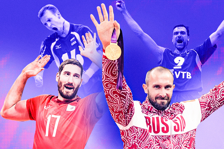   Коллажи: Владимир Чирков, Алмаз Хаиров; фото (здесь и далее): fivb.com, volleyballworld.com