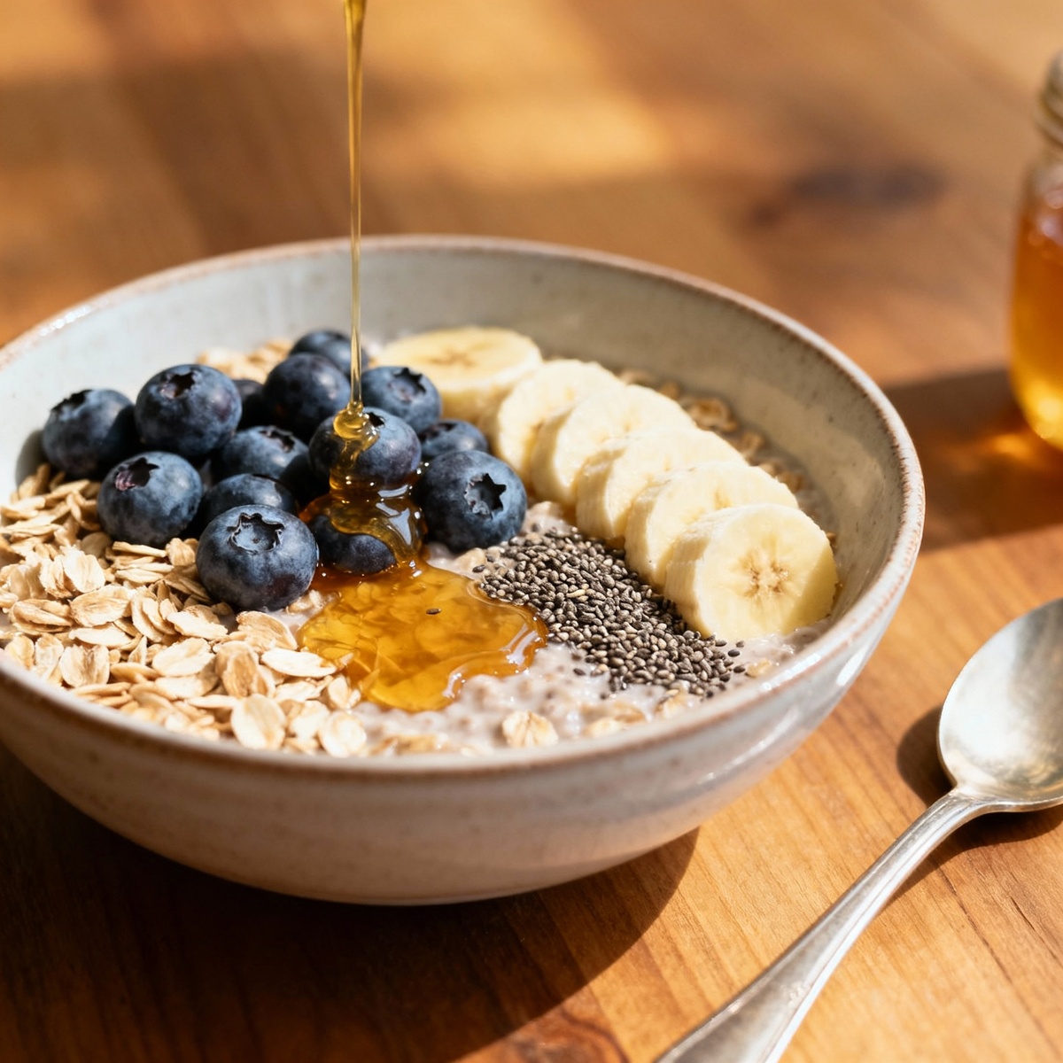 Healthy breakfast bowl
Фото 1: «Здоровый завтрак — основа похудения»