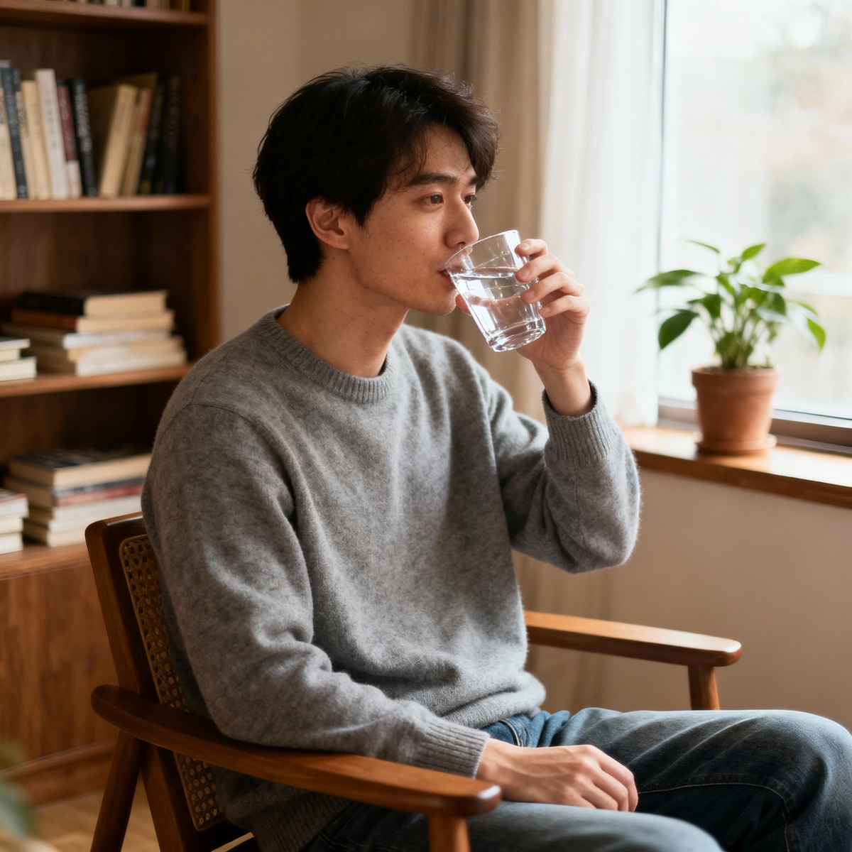 Drinking water at home
Фото 2: «Важность питьевого режима»