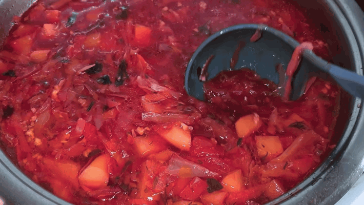 Мой борщ, почти авторский 😄