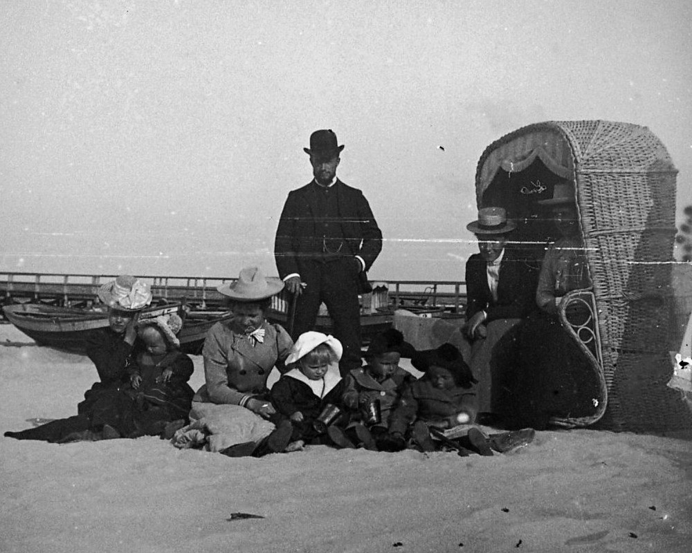 Немецкие семьи на отдыхе