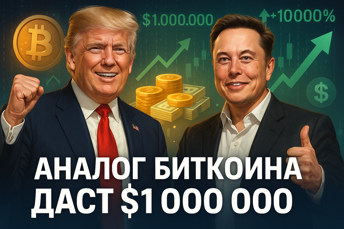 🚀 Новый аналог Биткоина: вложи $100 — получи $1 000 000?

