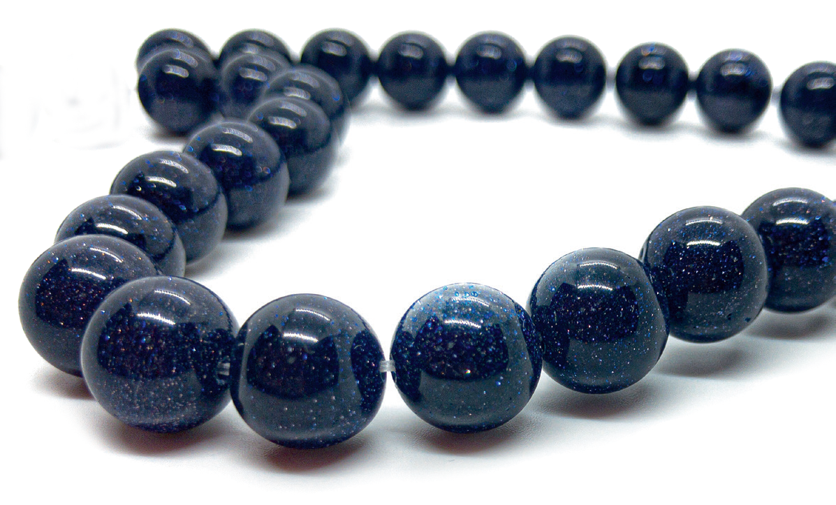 Авантюрин синий