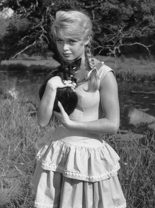 Брижит Бардо в юности