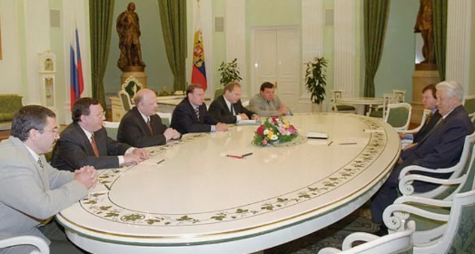 "Семибанкирщина" в эпоху Бориса Ельцина