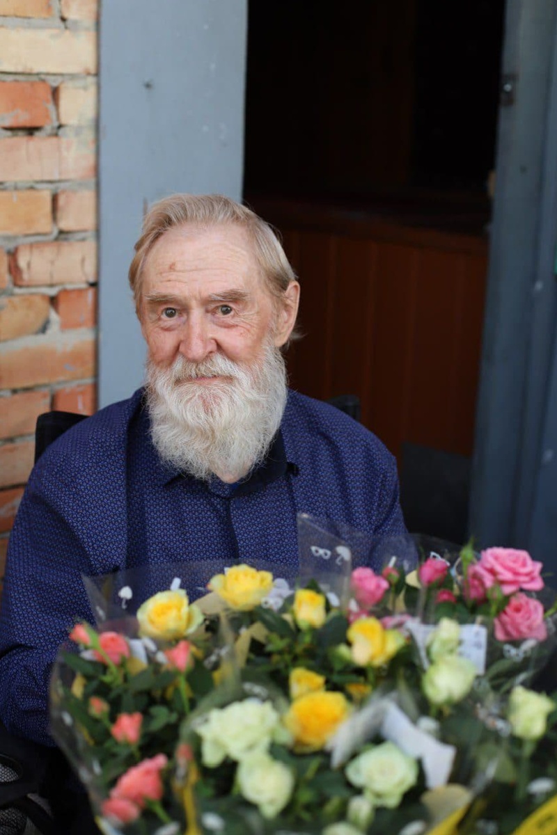 Владимир Александрович на своей изумрудной свадьбе