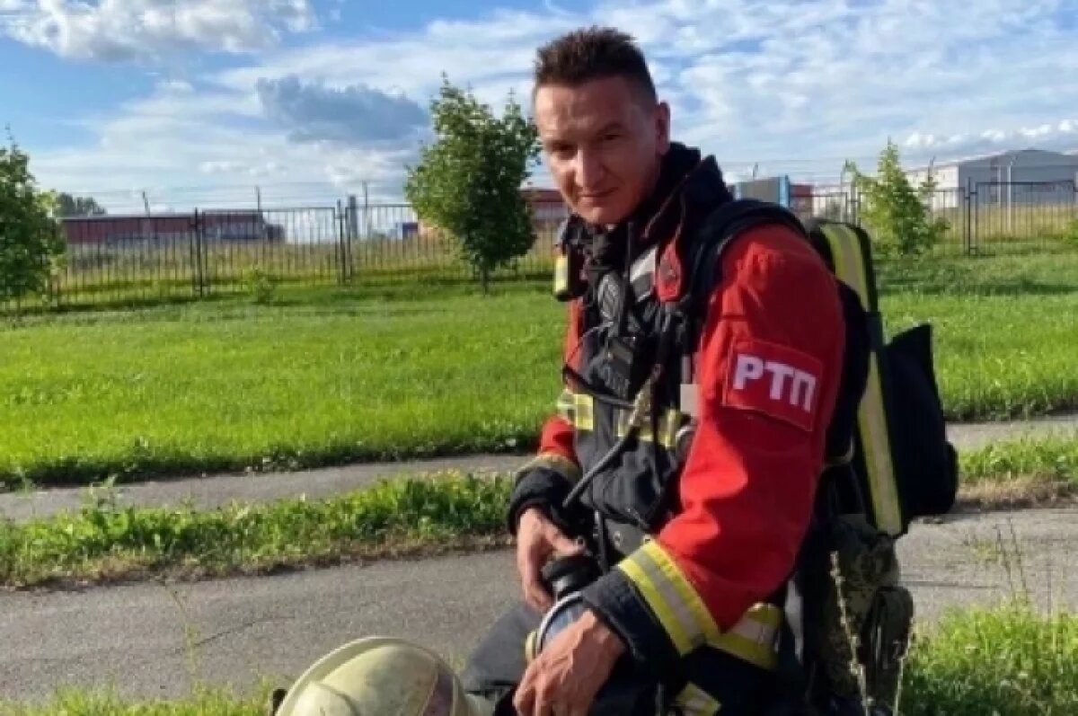    Виктор Исланкин, командир отделения пожарно-спасательной части № 4 города Белгорода.