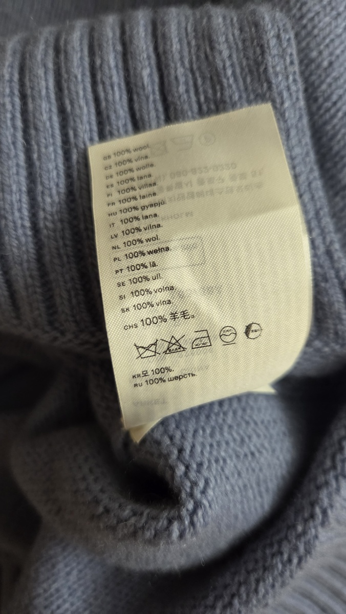 В составе 100% шерсть 