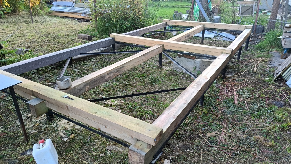 Обвязка из бруса 150х150 мм