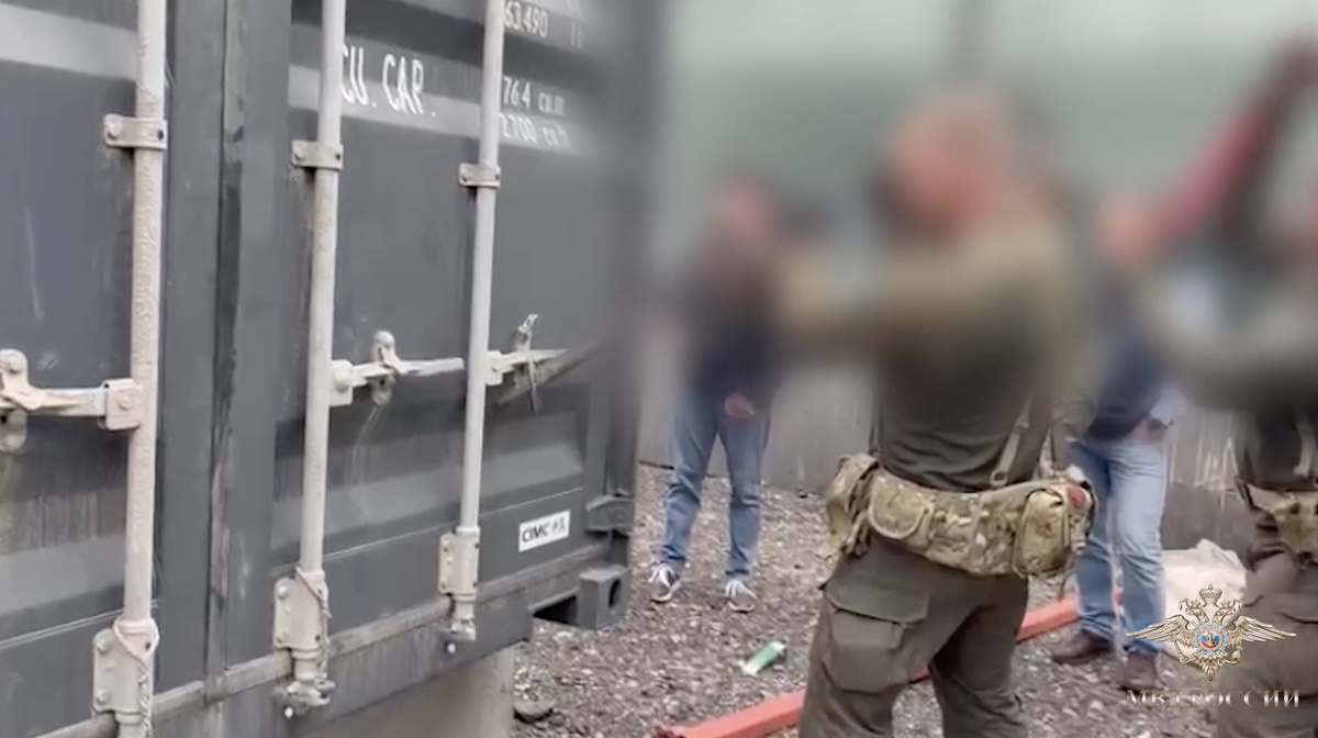 Фото: кадр из видео телеграм-канала официального представителя МВД России Ирины Волк