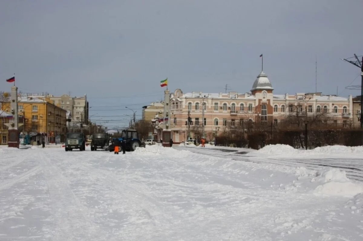    Мэрия перевела ДМРСУ 250 млн рублей на уборку Читы от снега
