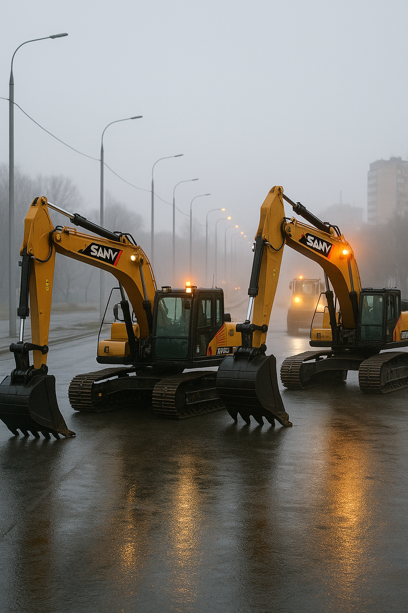    Сравнение SANY SY135C, SY215C и SY365H: как выбрать экскаватор для дорожных работ в Москве и СЗФО admin